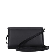 Black Leather Clutch Bag