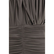 Brown Copper Casual Dress