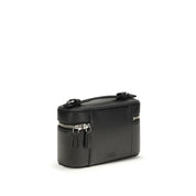 Black Calf Leather Bos Taurus Handbag