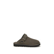 Brown Calf Leather Bos Taurus Mules