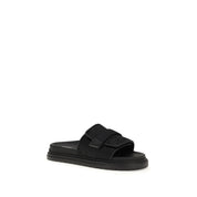 Black Polyamide Sandals