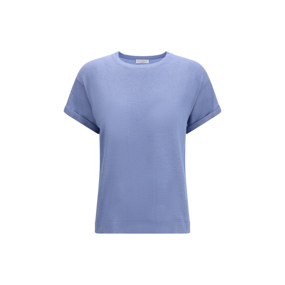 Blue Nylon T-Shirt
