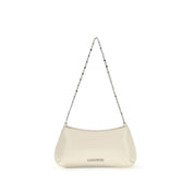 Beige Calf Leather Bos Taurus Shoulder Bag