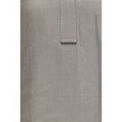 Bicolor Linen Blouse