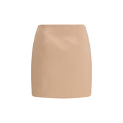Multicolor Polyester Mini Skirt