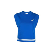 Blue Nylon Waistcoat