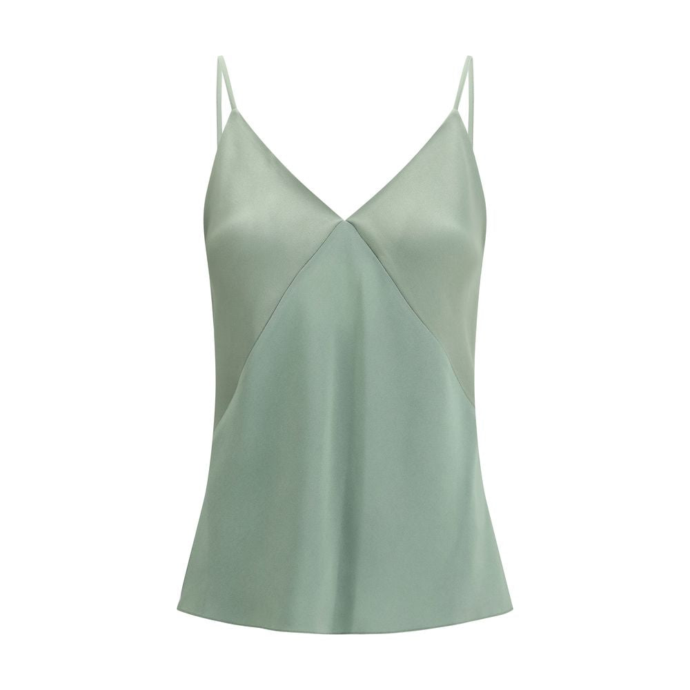 Bicolor Acetate Blouse