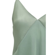 Bicolor Acetate Blouse