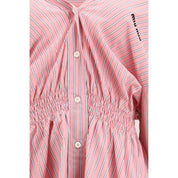 Multicolor Cotton Casual Dress