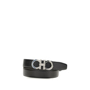 Black Leather Regular Belt