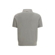 Beige Cotton Polo Shirt