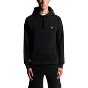 Black Cotton Hoodie