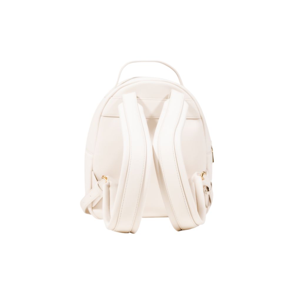 Beige Polyethylene Backpack