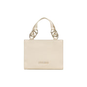 Beige Polyethylene Handbag