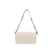 Beige Polyethylene Handbag