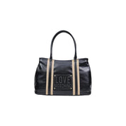Black Polyethylene Handbag