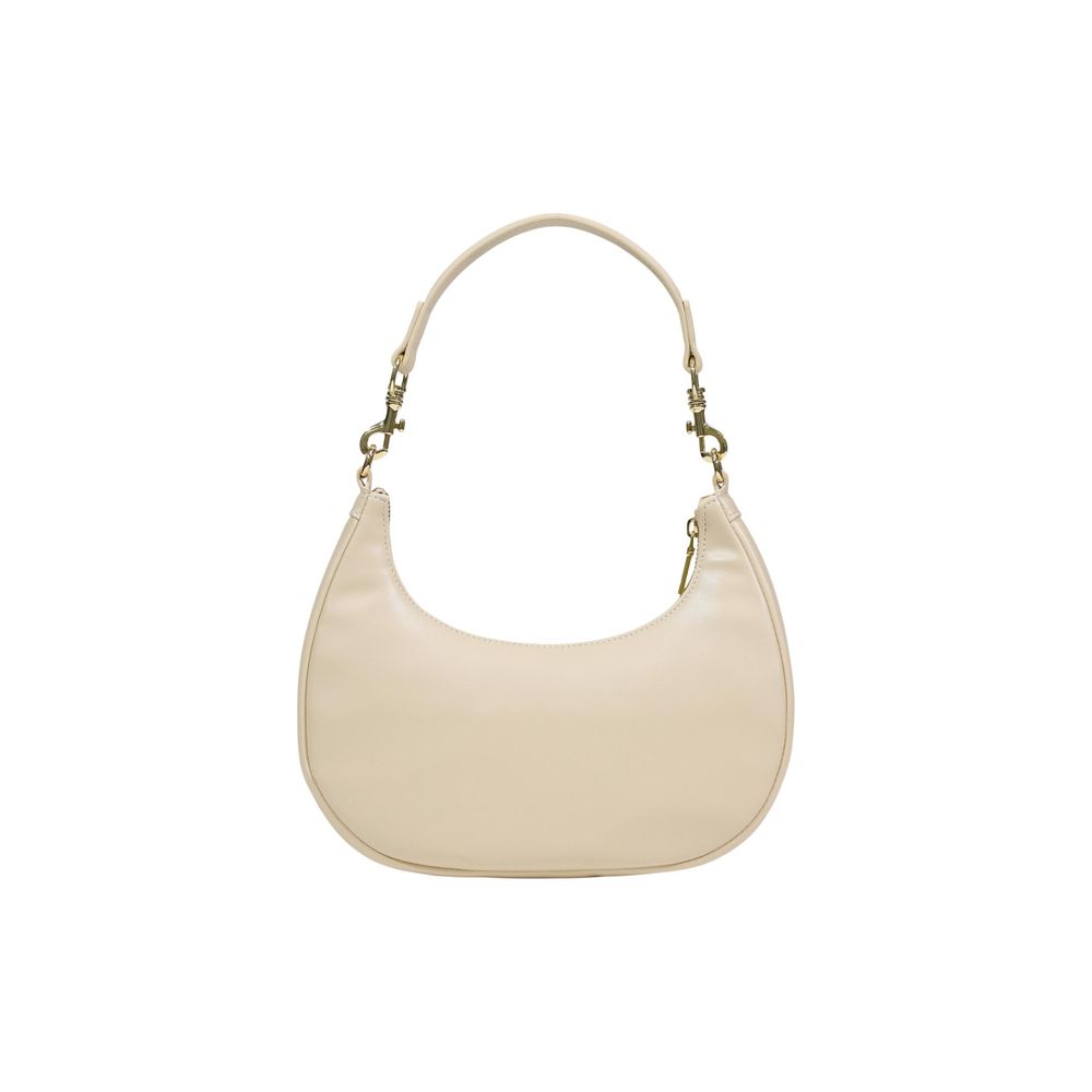Cream Polyethylene Handbag