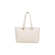Beige Polyethylene Handbag