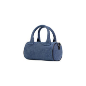 Blue Cotton Handbag