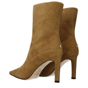 Brown Leather Ankle Boots