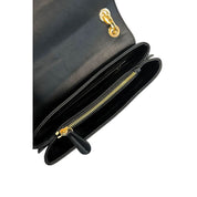 Black PU Women Crossbody Bag