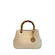 Beige PU Women Handbag