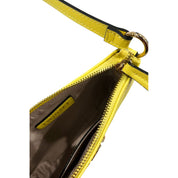 Yellow PU Women Shoulder Bag