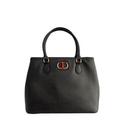 Yellow Polyurethane Women Shoulder Bag