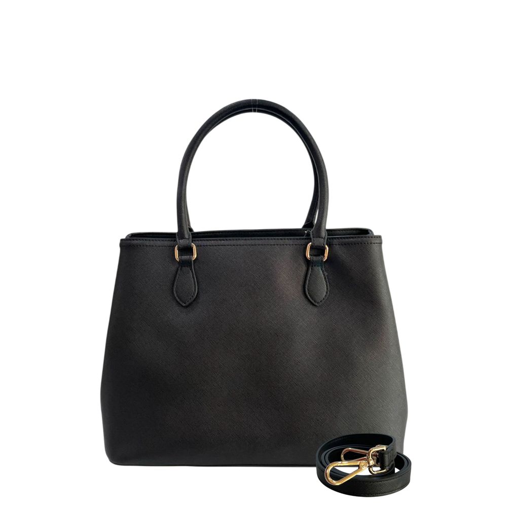 Yellow Polyurethane Women Shoulder Bag