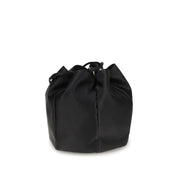 Black Silk Backet Bag