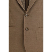 Brown Linen Blazer
