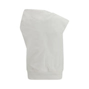 White Polyester Sweatshirt