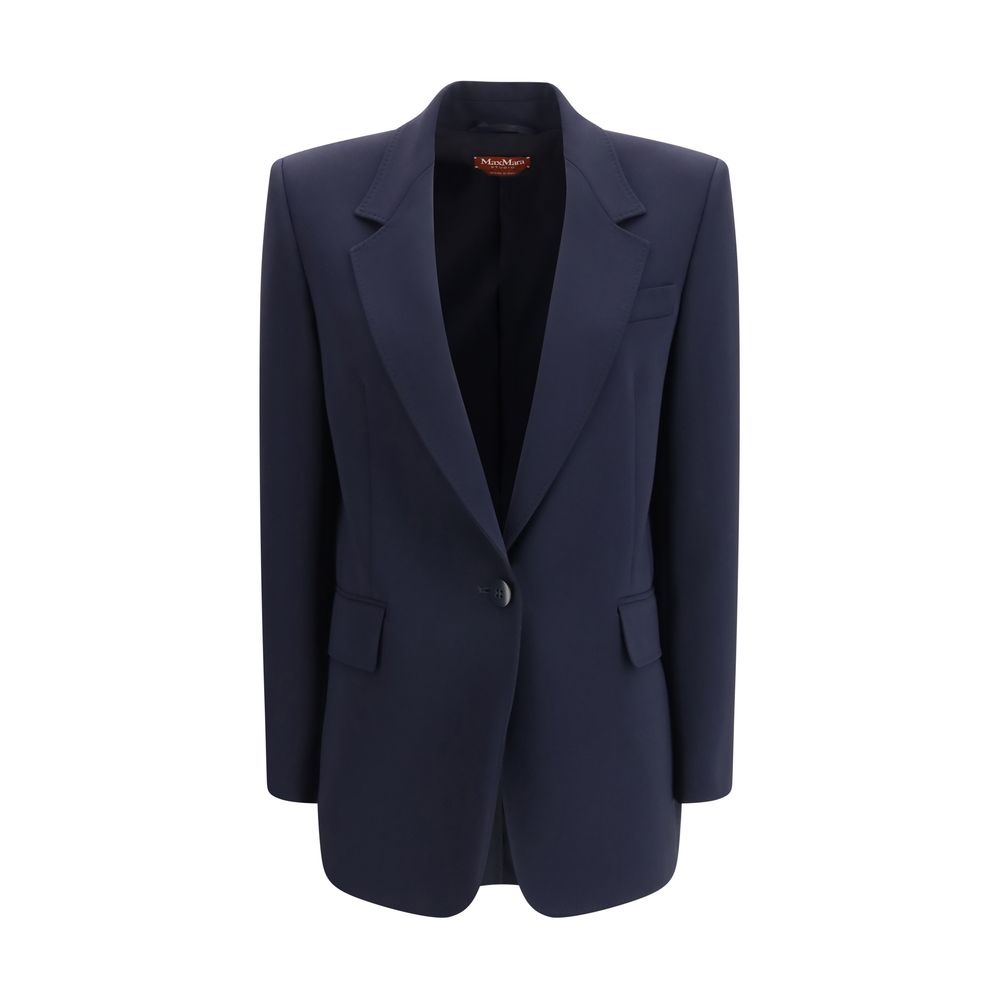 Blue Triacetate Blazer