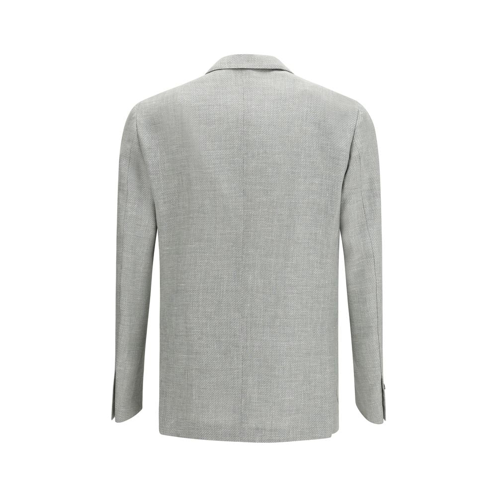 Bicolor Wool Blazer