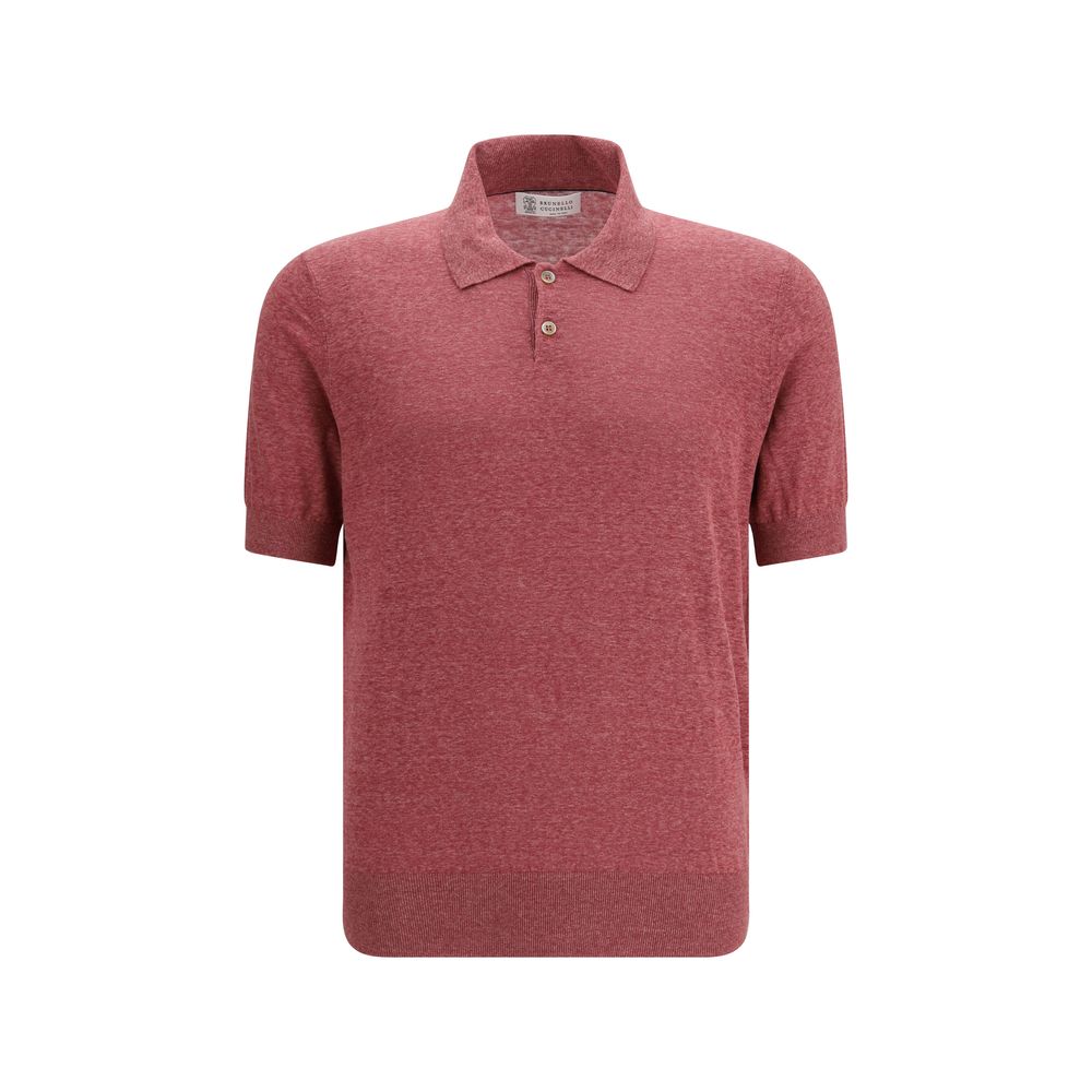 Multicolor Linen Polo Shirt