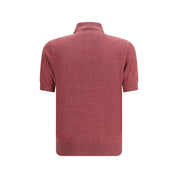 Multicolor Linen Polo Shirt