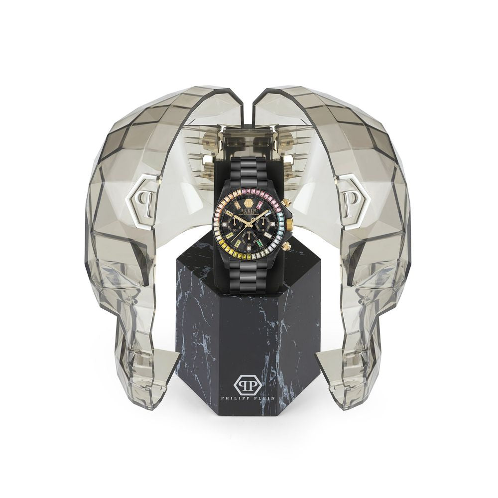 Black Stainless Steel Dress Watch