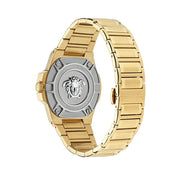 Gold Stainless Steel Dress Watch