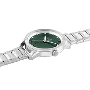 Gray Stainless Steel Dress Watch