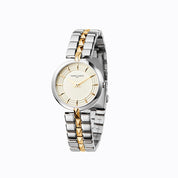 Gray Stainless Steel Dress Watch