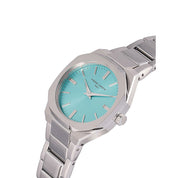 Gray Stainless Steel Dress Watch