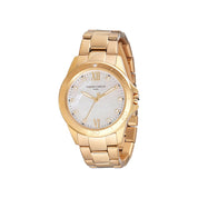 Gold Stainless Steel Dress Watch