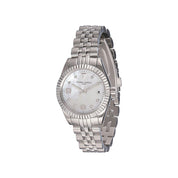 Gray Stainless Steel Dress Watch