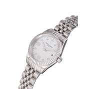 Gray Stainless Steel Dress Watch