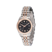 Gray Stainless Steel Dress Watch