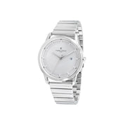 Gray Stainless Steel Dress Watch