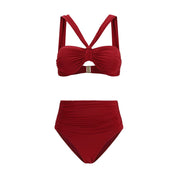 Bordeaux Polyester Bikini