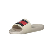Beige Polyurethane Men's Slipper