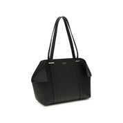 Black Calf Leather Bos Taurus Shoulder Bag