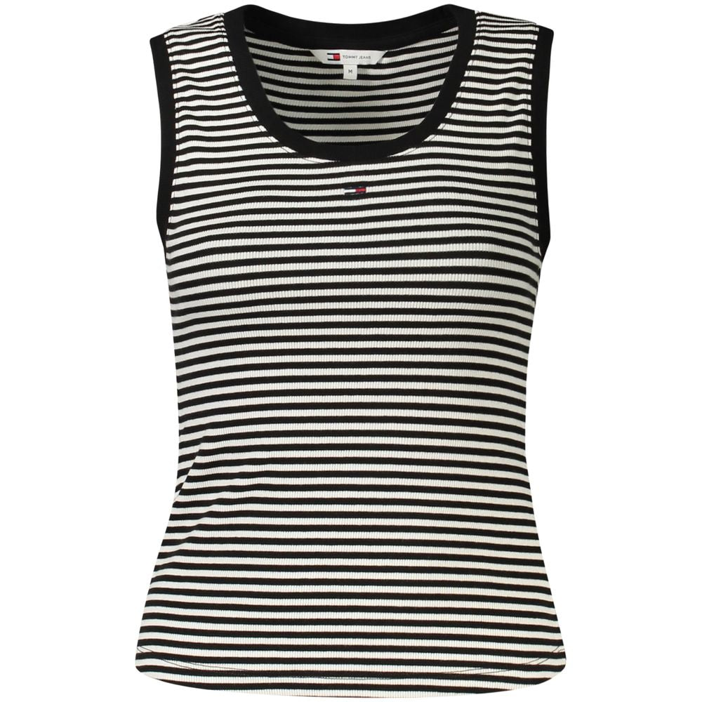 Black Cotton Women's Tank Top